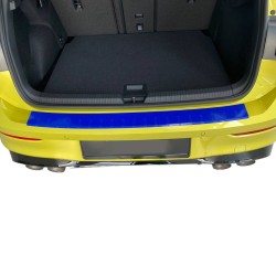 For RENAULT CLIO 5 from '19 Powder-coated aluminum bumper protection Ultramarine Blue High Gloss