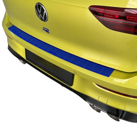 For RENAULT GRAND SCENIC 4 from 2016 Powder-coated aluminum bumper protection Ultramarine Blue High Gloss