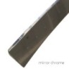 Per VW TIGUAN 2 AD1 Protezione paraurti in alluminio verniciato a polvere Specchio Cromo