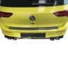 Para VW POLO 6C 5 portas Proteção do para-choques em alumínio com revestimento em pó Antracite Porsche