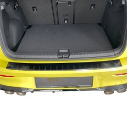 For SKODA OCTAVIA 3 KOMBI up to 2017 Powder-coated aluminum bumper protection Black Silk Matt