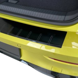 For SKODA OCTAVIA 3 KOMBI up to 2017 Powder-coated aluminum bumper protection Black Silk Matt