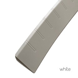 For FORD TOURNEO CONNECT 2 to '22 Powder-coated aluminum bumper protection White