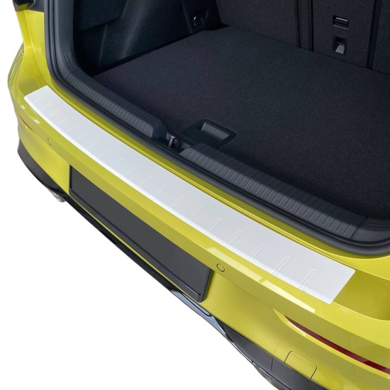 For SKODA YETI 2 aluminum bumper protection powder-coated White