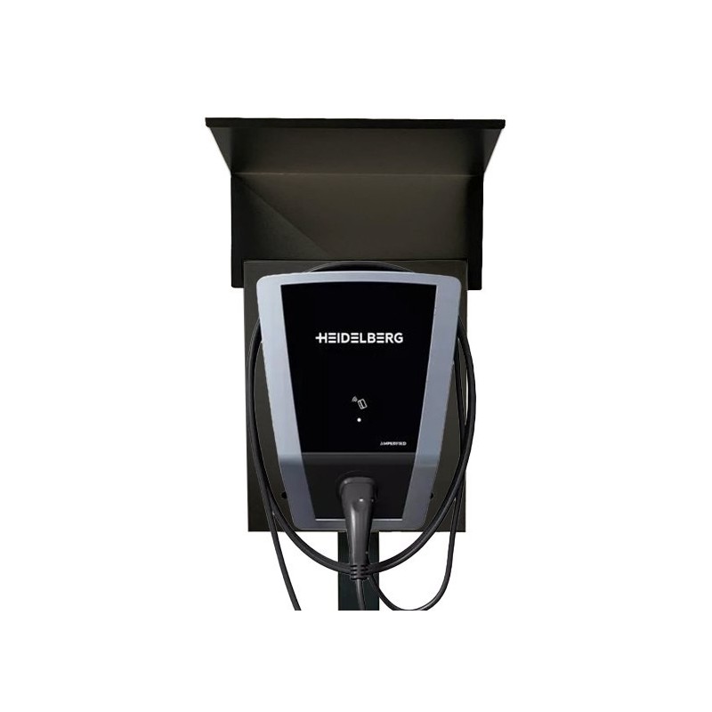 Für Heidelberg Connect Wallbox Stele Standfuß zum einbetonieren Für Heidelberg Connect Wallbox Stele Standfuß zum einbetonieren