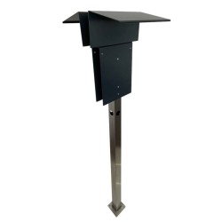 Pour Heidelberg Connect Duo Wallbox Pied de support Acier inoxydable