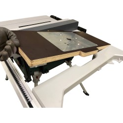 Maróasztal-lemez Metabo TS 254 Betétlap Bosch GKF 1600 Felső menet