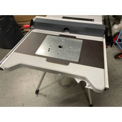 Fræsebordsplade Metabo TS 254 Indsatsplade Festool OF 2200 Overgevind