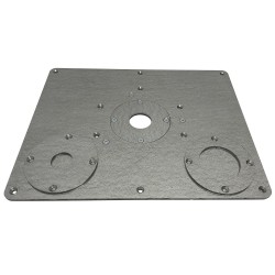 Milling table plate Metabo TS 254 Insert plate Festool OF 1400 Upper thread