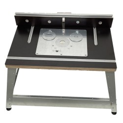 Masă de frezat cu opritor pentru freza cu inel de inserție Festool OF 1010