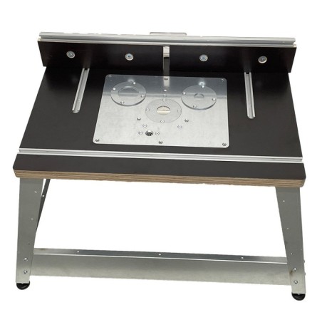 Maróasztal megállóval a Festool OF 1010 betétgyűrűs marógéphez