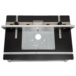 Mesa de fresado con tope para fresadora de anillo de inserción Dewalt DW622K