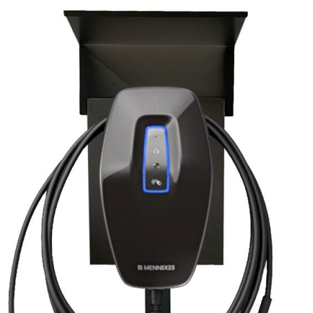 E-car talapzatos fali doboz a Mennekes Amtron 4You autótöltő állomáshoz betonba helyezéshez