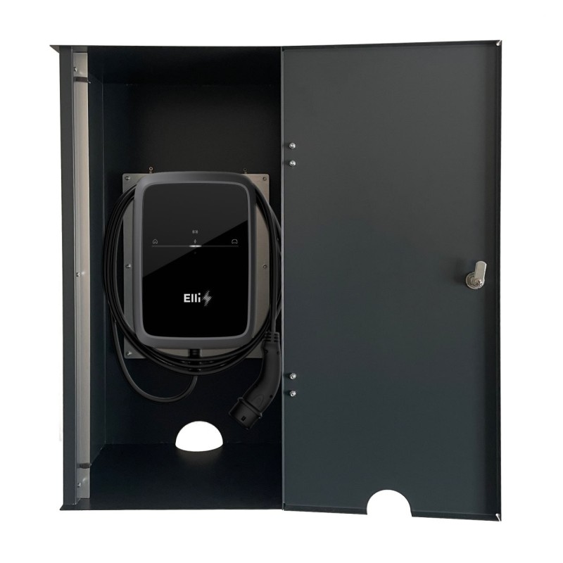 Wallbox-Wandschrank für Autoladestation Mennekes Amtron 4You Abschließbar