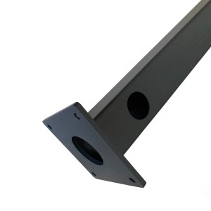 Stand E Auto Stele Wallbox para ABL eMH3 com proteção contra a chuva