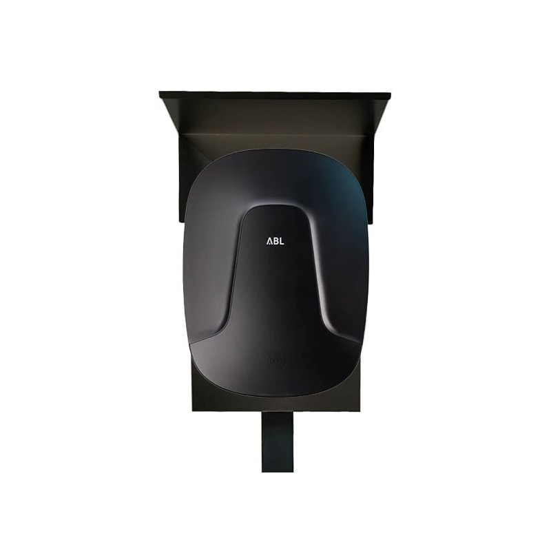 Stand E Auto Stele Wallbox per ABL eMH2 con copertura antipioggia