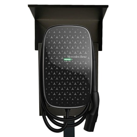 Standfuß E Auto Stele für Mercedes Benz ECE Wallbox zum Einbetonieren
