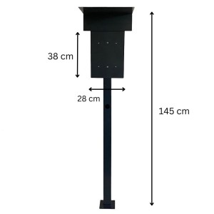 Stand E Auto Stele Wallbox Universal för alla laddstationer för bilar