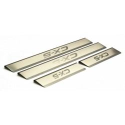 Mazda CX-5 KF bj.2017-2022 stainless steel sill plates