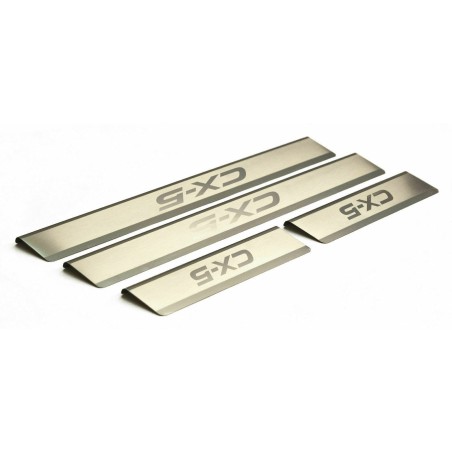 Mazda CX-5 KF bj.2017-2022 stainless steel sill plates