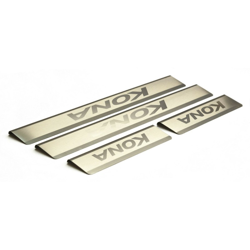 Hyundai Kona stainless steel sill plates