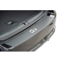 Audi Q3 (F3) Protector de parachoques de carbono de acero inoxidable para Audi Q3 F3