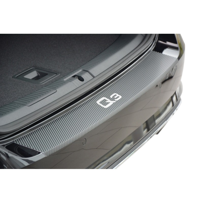 Audi Q3 (F3) stainless steel carbon bumper protection for Audi Q3 F3
