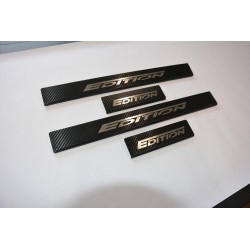 Embellecedor de umbral de carbono de acero inoxidable para Chevrolet Cruze