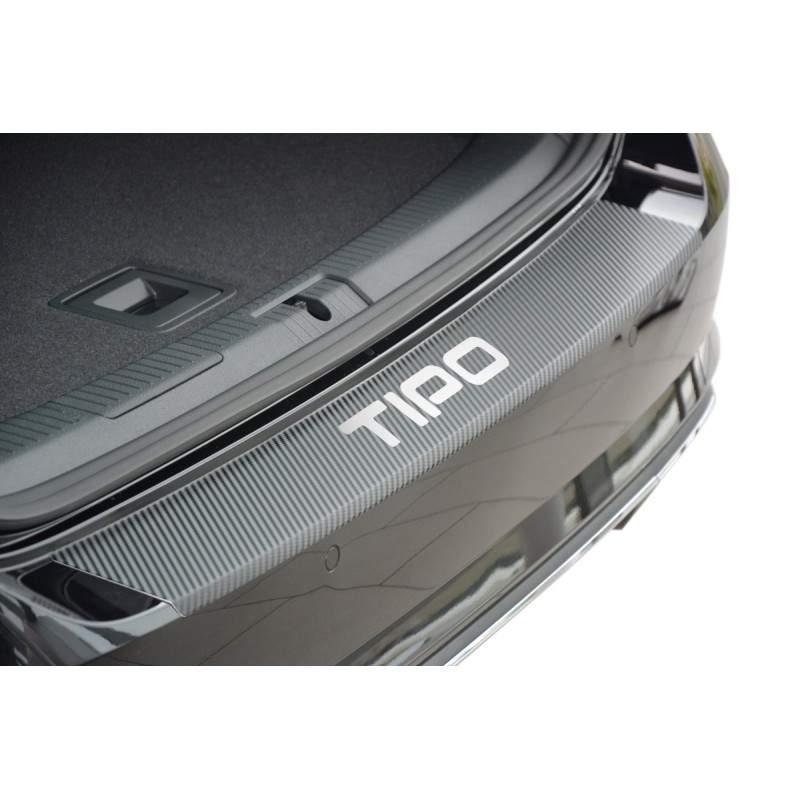 FIAT TIPO KOMBI Protection du seuil de chargement en acier inoxydable carbone