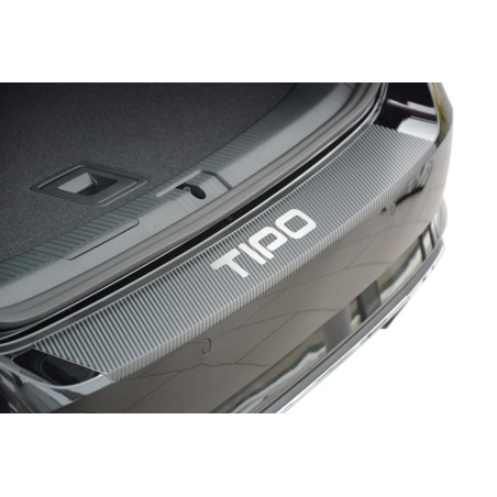 FIAT TIPO KOMBI Protection du seuil de chargement en acier inoxydable carbone