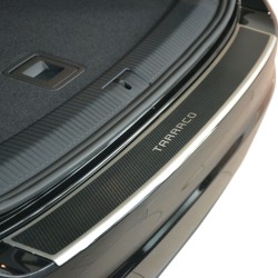 SEAT TARRACO stainless steel carbon bumper protection