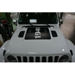 Passgenaue Folie Motorhaube 1941 für Jeep Wrangler JL bj.2018-2020