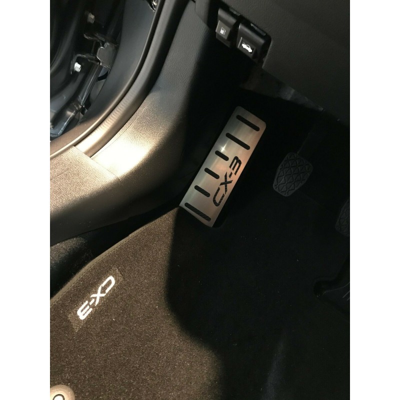 Mazda CX-3 Top Repose-pieds en acier inoxydable