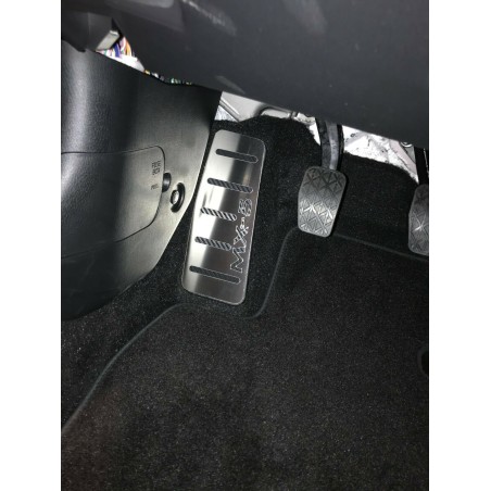 Mazda MX-5 ND bj.2017.2020 Top Edelstahl Fußstütze Fußablage