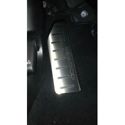 Mini F55 F56 F57 Reposapiés de acero inoxidable Reposapiés