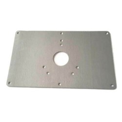 Mesa de fresado de chapa de acero para la fresadora POF 1400 ACE 1200 AE de Bosch