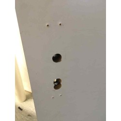 Kit de réparation en acier inoxydable pour porte de chambre Din R/L Porte d'entrée d'appartement Acier inoxydable