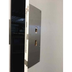 Juego de reparación de acero inoxidable para puerta de habitación Din R/L puerta de entrada plana marco de acero inoxidable