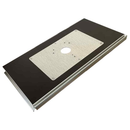 Placa de mesa de router para o GTS10 XC da Bosch Placa de inserção para router Einhell TE-RO 1155