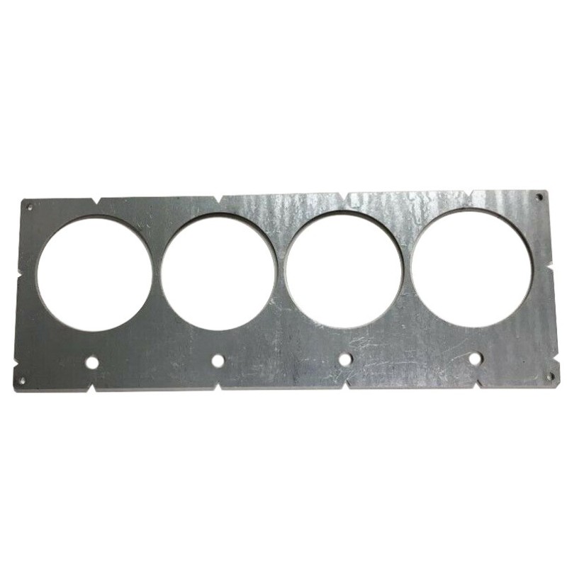 Drilling template for cavity wall sockets sockets 4 way drywall steel galvanized