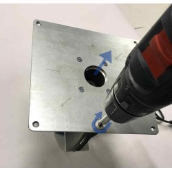 Elévateur de défonceuse avec plaque pour défonceuse MAKITA RT0700CX2J. KATSU 101750