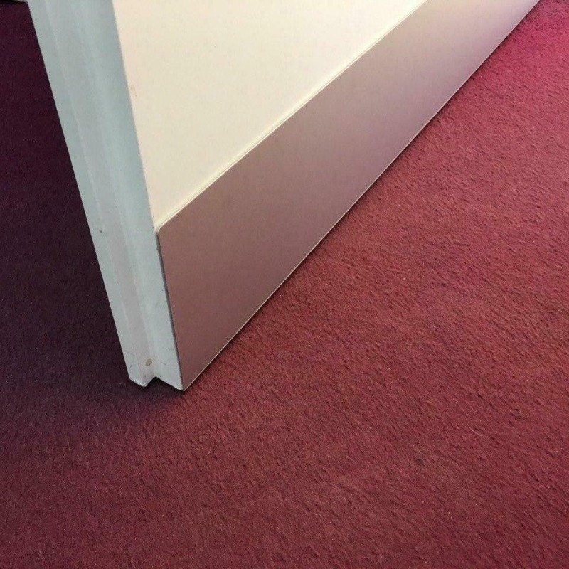 Dørsparkplade 250X955mm til hoveddør rumdør flad dør kælderdør selvklæbende
