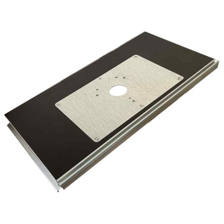 Placa de la mesa de la fresadora Bosch GTS 635 Placa de inserción de la fresadora Bosch GOF 1600