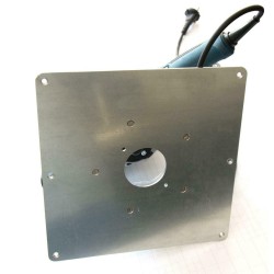 Plaatstalen freestafel voor Bosch GKF 12V-8 router