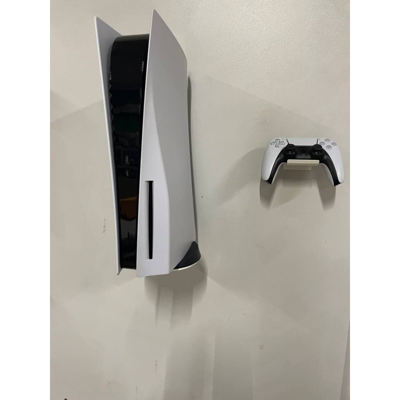 Supporto a parete per Sony PS5 Disc e PS5 Digital