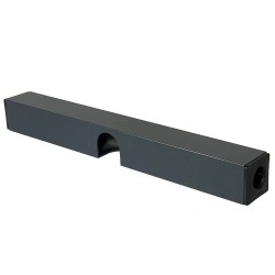 Milling fence with suction connection for Bosch GTS 635 insert Bosch POF 1400 ACE 1200 AE