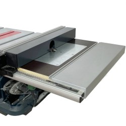 Fräsanschlag mit Absauganschluss  für Bosch GTS10XC Einlegeplatte Bosch POF 1400 ACE 1200 AE