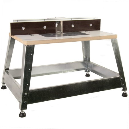 Freestafel met geleider voor Festool OF 1000 bovenfrees met freeslift