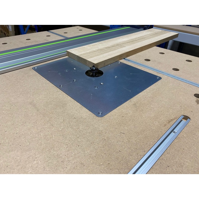 Router table plate for MFT/3 multifunction table Festool OF 2000 router