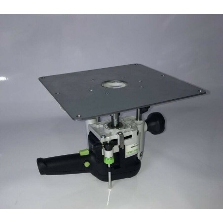 Beillesztett lemez acél maróasztal Festool OF 2000 marógéphez